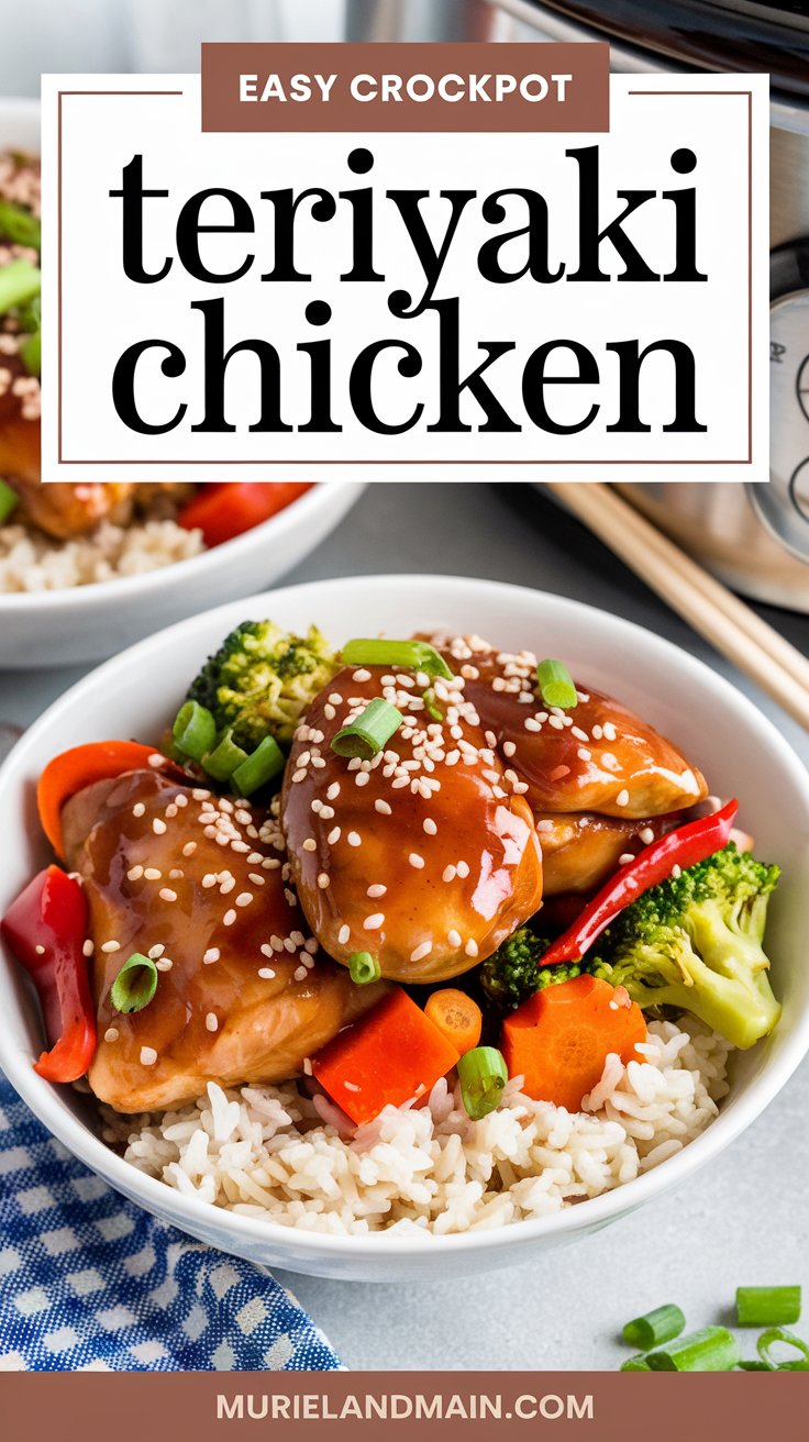 Crockpot Teriyaki Chicken