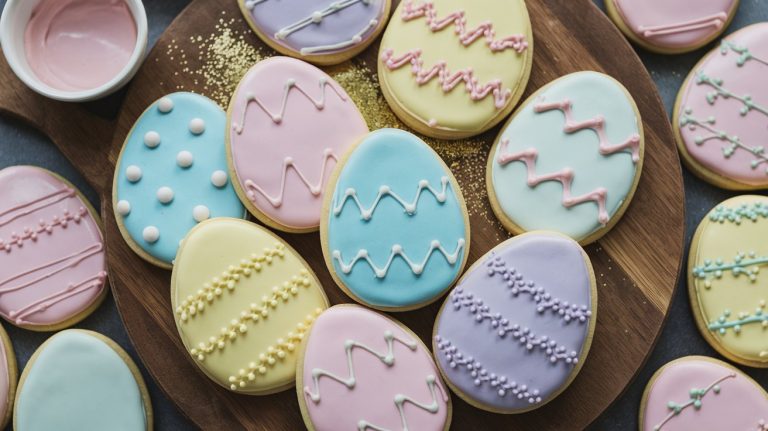 Easter Egg Sugar Cookies