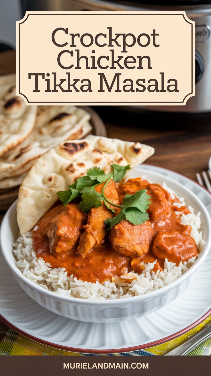 Easy Crockpot Chicken Tikka Masala Recipe