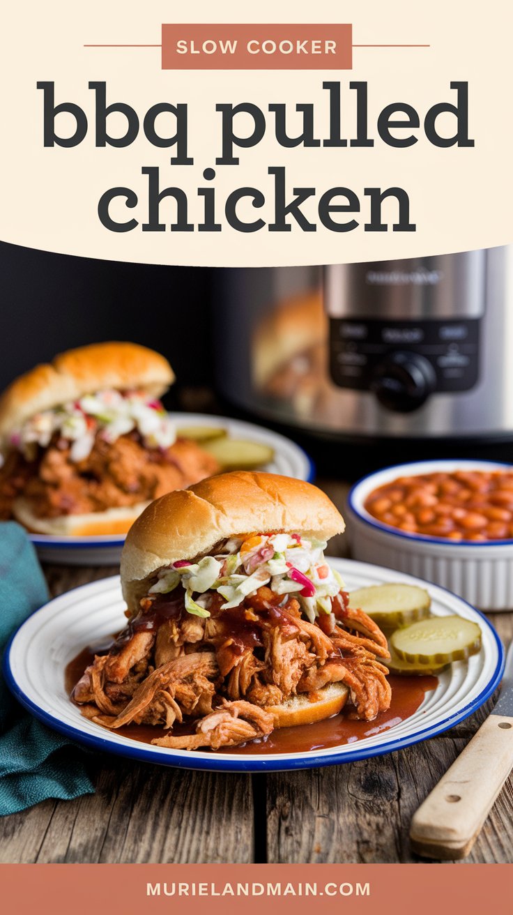 Crockpot BBQ Pulled Chicken