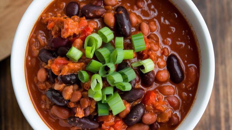Hearty Slow Cooker Vegan Chili Recipe