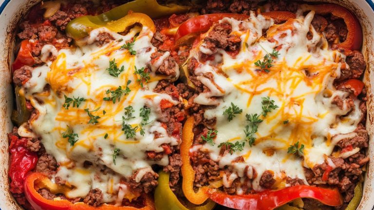 Deconstructed Stuffed Pepper Casserole